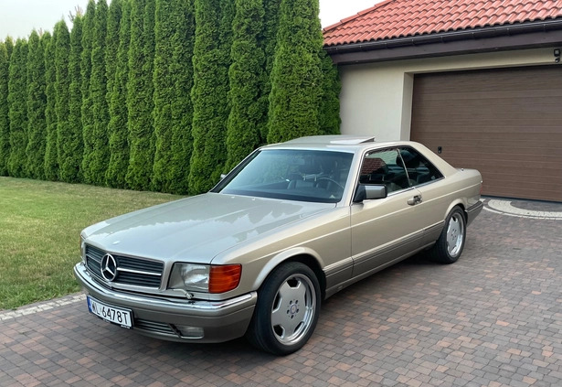 Mercedes-Benz Klasa S cena 129000 przebieg: 189500, rok produkcji 1990 z Lesko małe 379